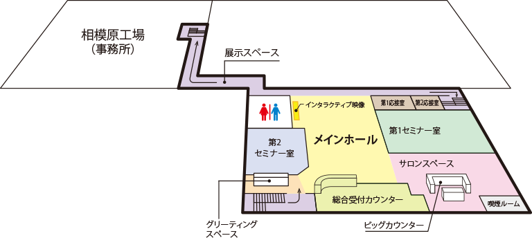 2F施設図