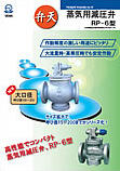 Pressure reducing valve for steam RP-6 type